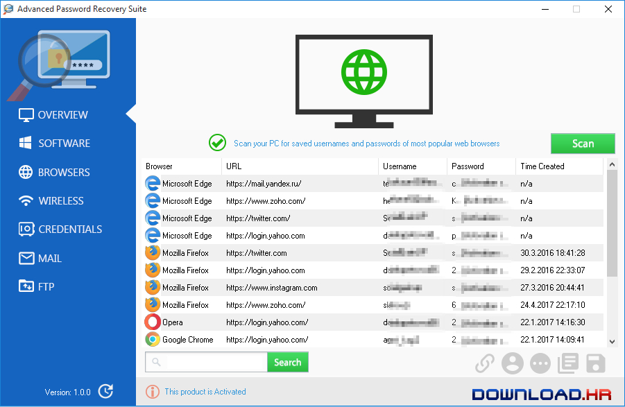 Advanced Password Recovery Suite 1.0.7 1.0.7 Featured Image for Version 1.0.7