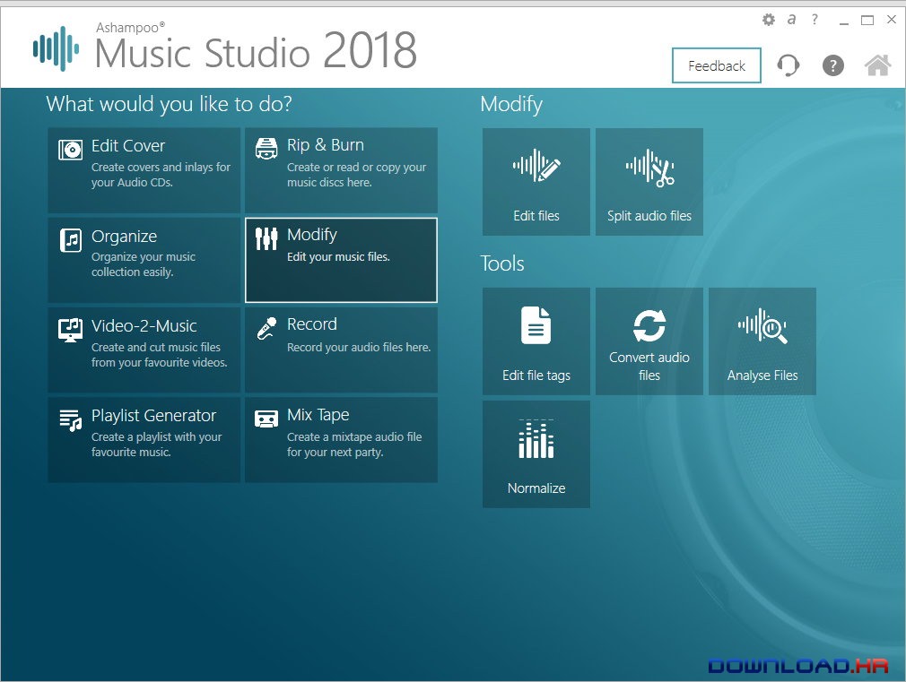 Ashampoo Music Studio 2019 1.7.0 1.7.0 Featured Image for Version 1.7.0