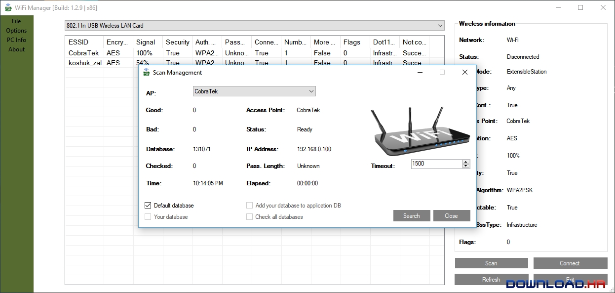 CobraTek Wifi Manager 2.5.0.142 2.5.0.142 Featured Image for Version 2.5.0.142