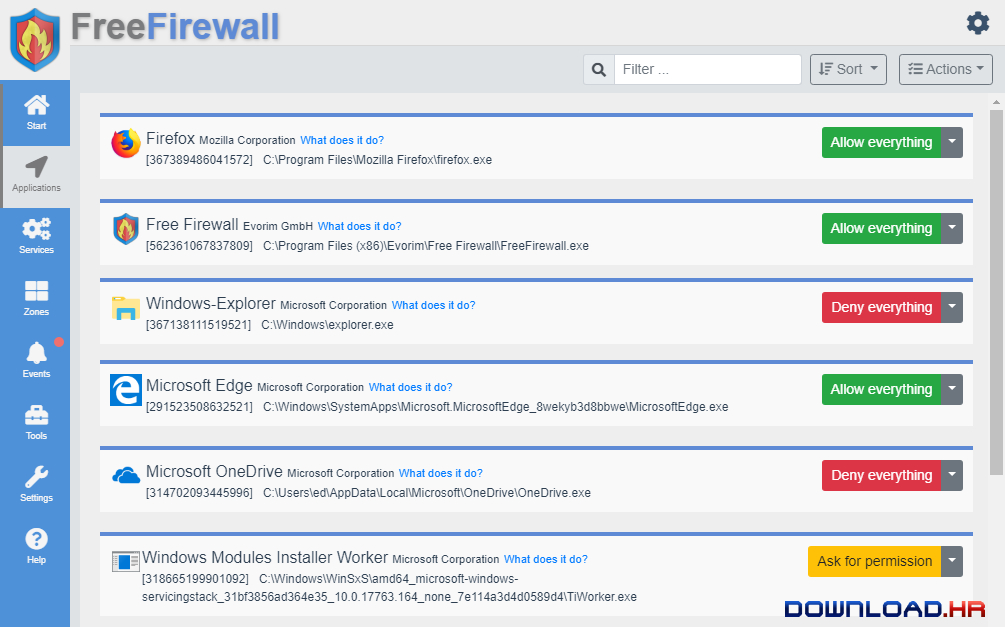 Evorim Free Firewall 2.5.1 2.5.1 Featured Image for Version 2.5.1