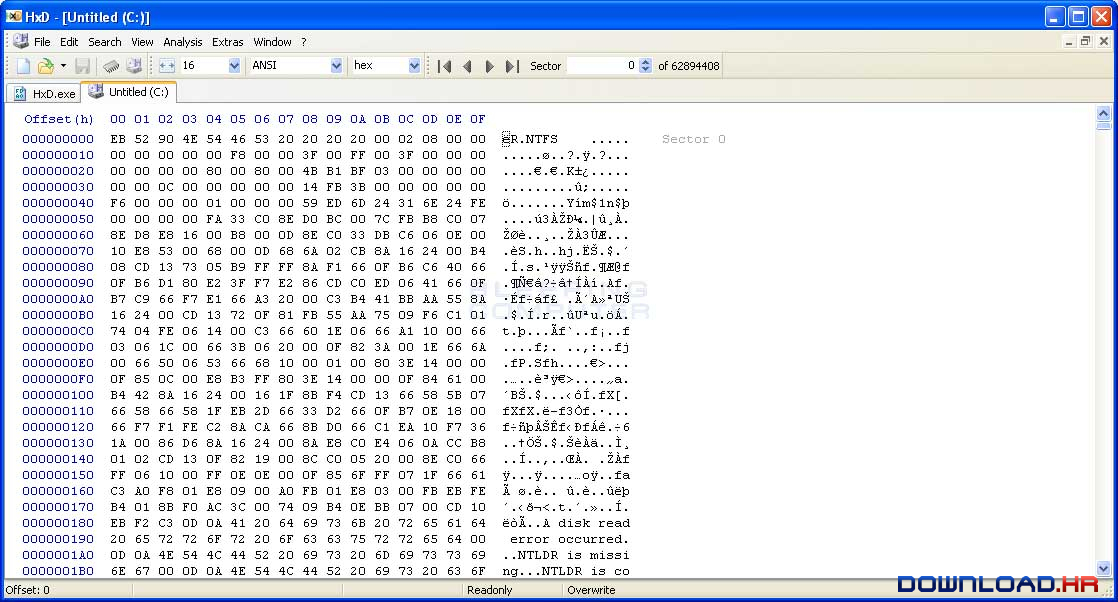 online hex editor