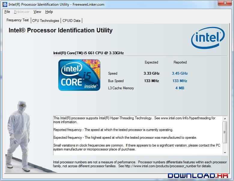 het is nutteloos viel aftrekken Download Intel Processor Identification Utility 5.50 for Windows -  Download.io