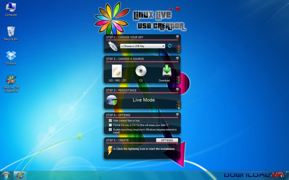 Download USB Creator (Linux Live) 2.9.4 for Windows - Download.io