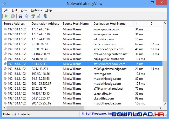 NetworkLatencyView 1.65 1.65 Featured Image for Version 1.65