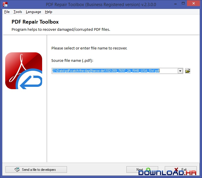 PDF Repair Toolbox 2.5.0 2.5.0 Featured Image for Version 2.5.0