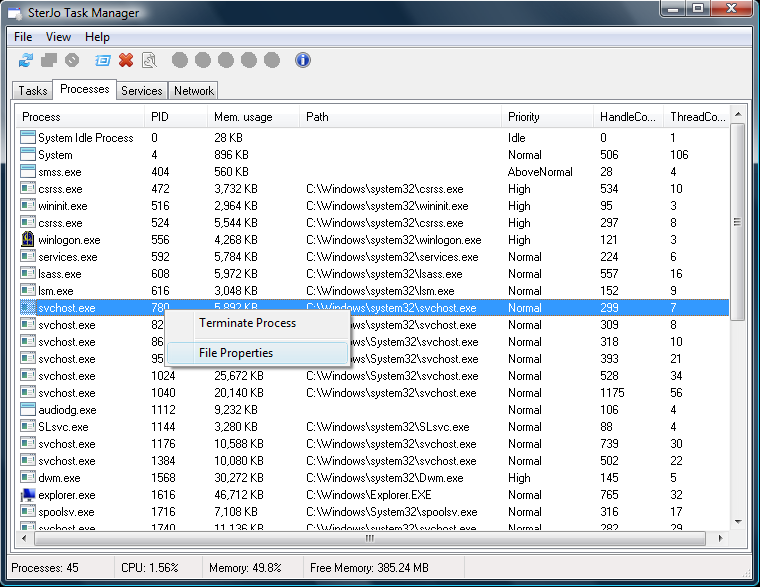SterJo Task Manager 2.9 2.9 Featured Image for Version 2.9