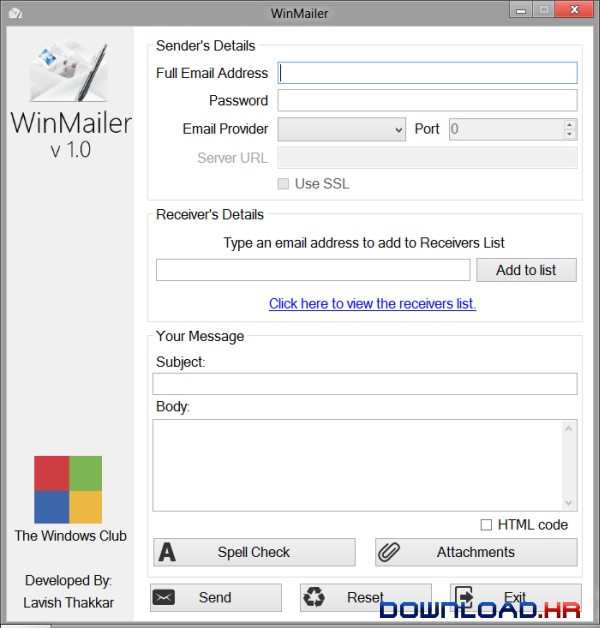 WinMailer 1.0 1.0 Featured Image for Version 1.0